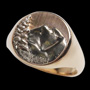 14kt Yellow & White Gold Ring, ID# 1dp 1942